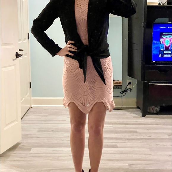 Brand New T Tahari Draped Open Front Duster / Cardigan / Jacket - Picture 5 of 8